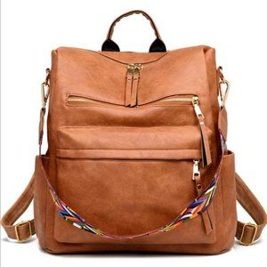 Women's Fashion Backpack Purses Multipurpose Design Handbags and Shoulder Bag